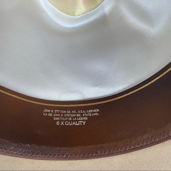 Vintage Stetson Cowboy Hat - Picture 14 of 15
